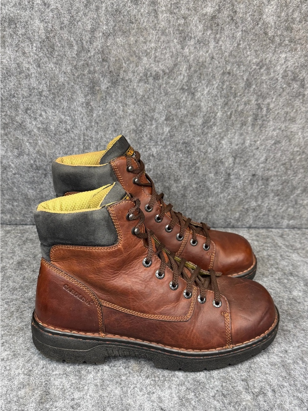 Carolina Brown Leather Work Boots Men’s Size 11 EE